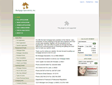 Tablet Screenshot of m3mortgagespecialists.com